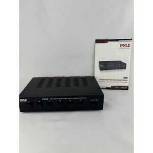 Pyle PSS6 6-Channel High Power Stereo Speaker Control Center Selector Read